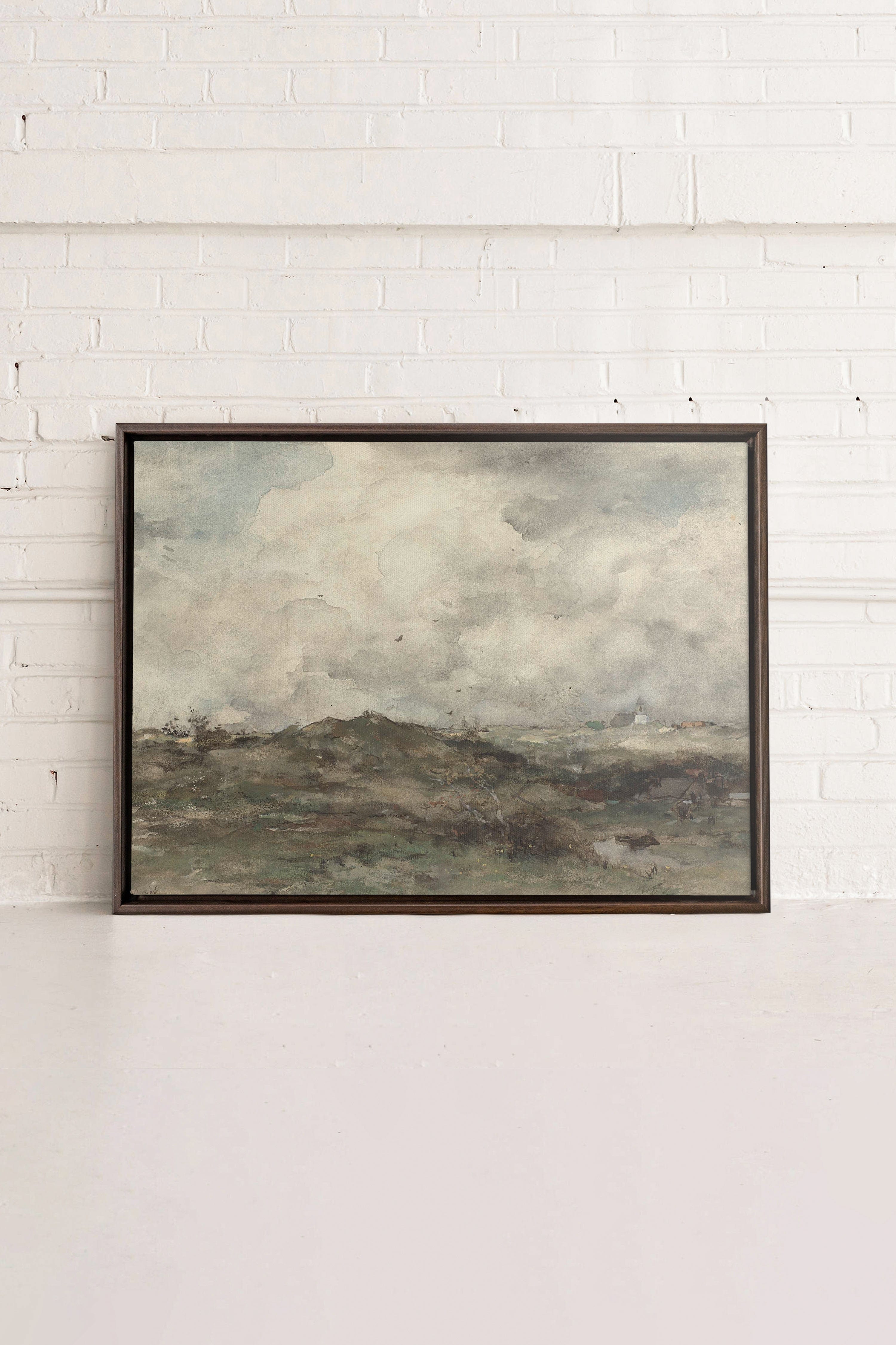 SHORELINE, Oeuvre sur toile étirée