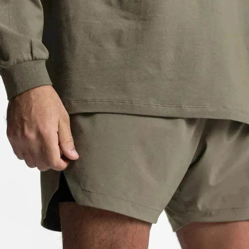 Muscle Men's Gym Sports Shorts Stretch