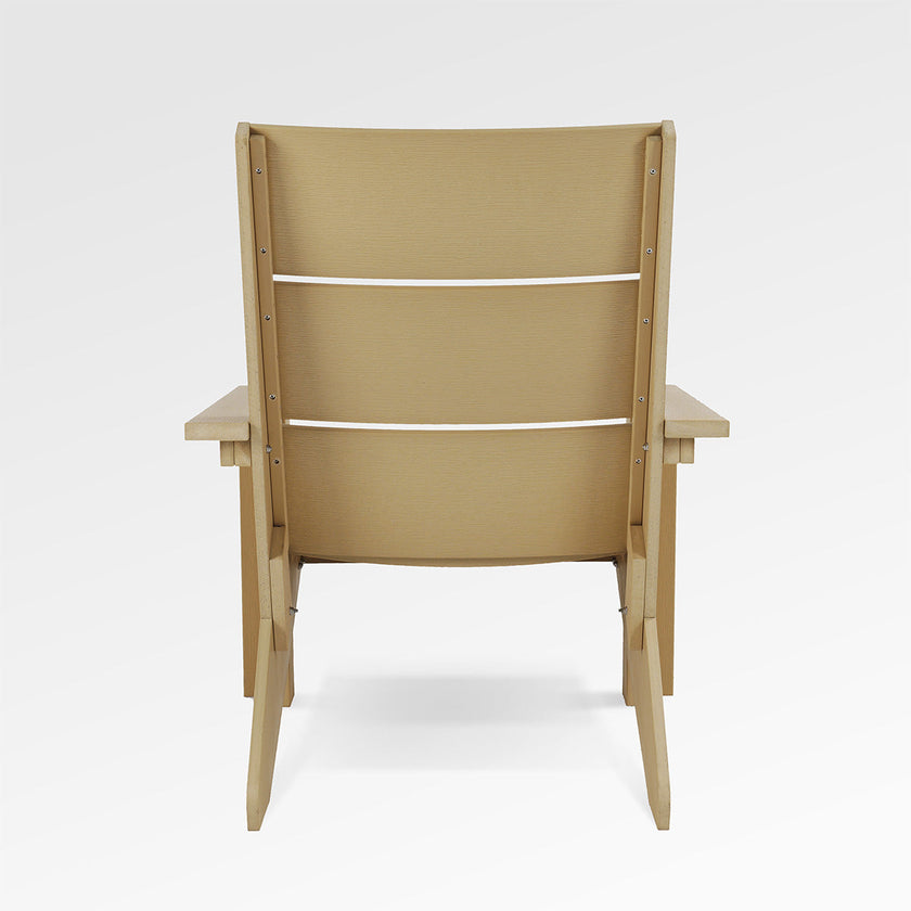Modern 3-Panel Polymer Muskoka Chair