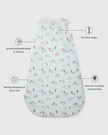 Baby Bamboo Muslin Sleep Sack 0.5 TOG - Ice Hockey