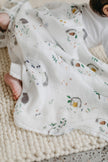 Muslin Swaddle - Hedgehogs