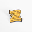 My Worth Is Not Measured By My Size | Collectible Pin