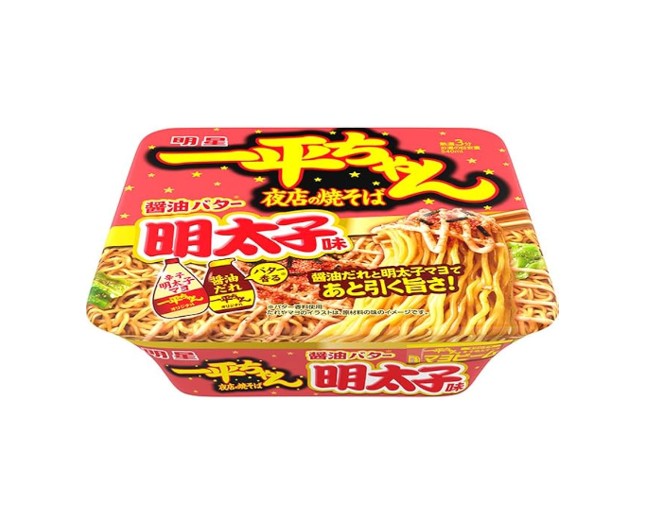 Myojo Ippeichan Yakisoba Mentaiko Spicy Cod Roe Flavour (127G)