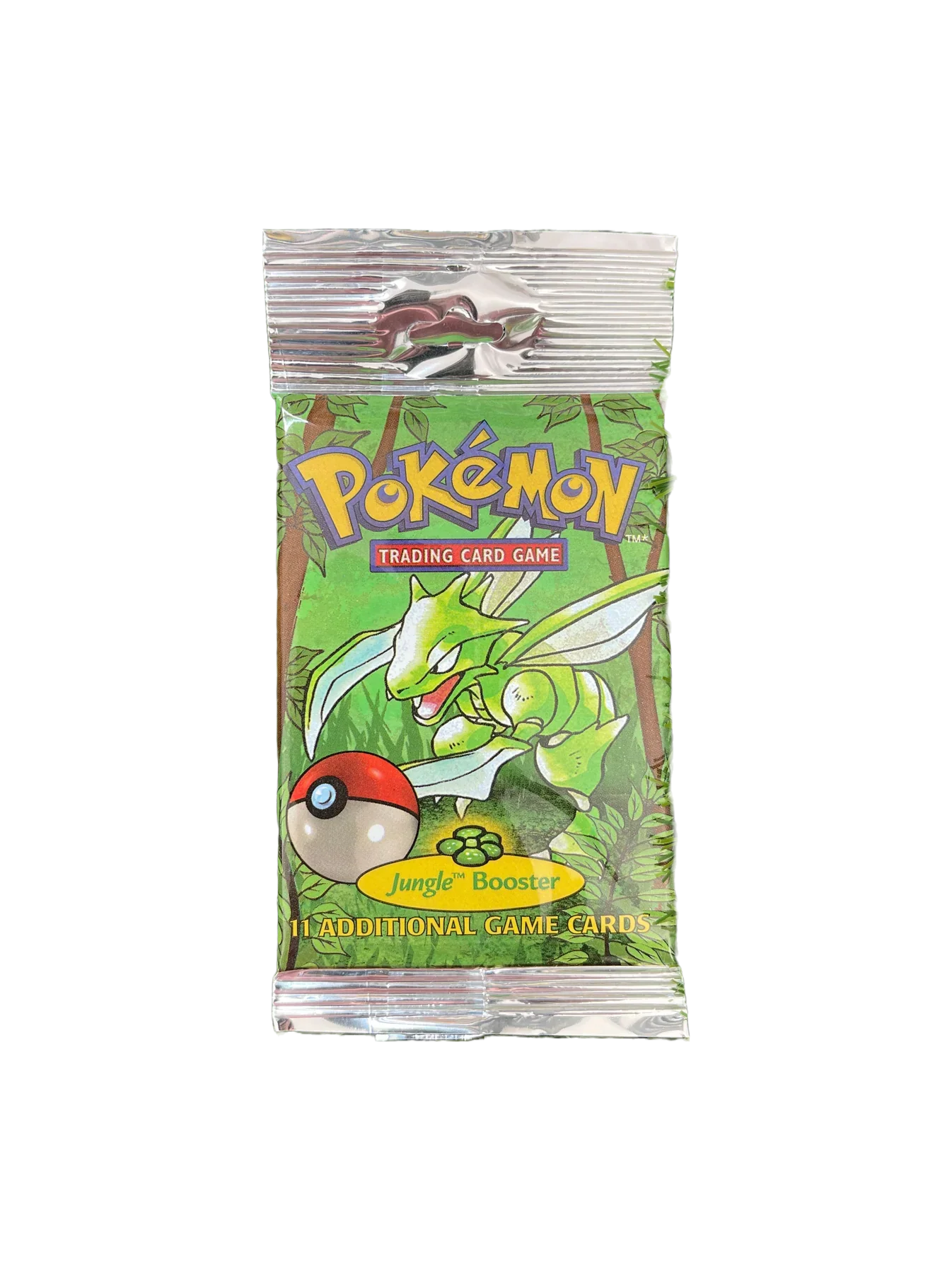 Pokémon TCG - Jungle - Long Crimp Booster Pack - HEAVY
