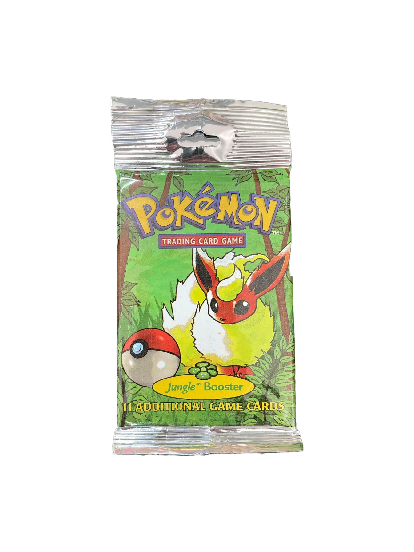 Pokémon TCG - Jungle - Long Crimp Booster Pack - HEAVY