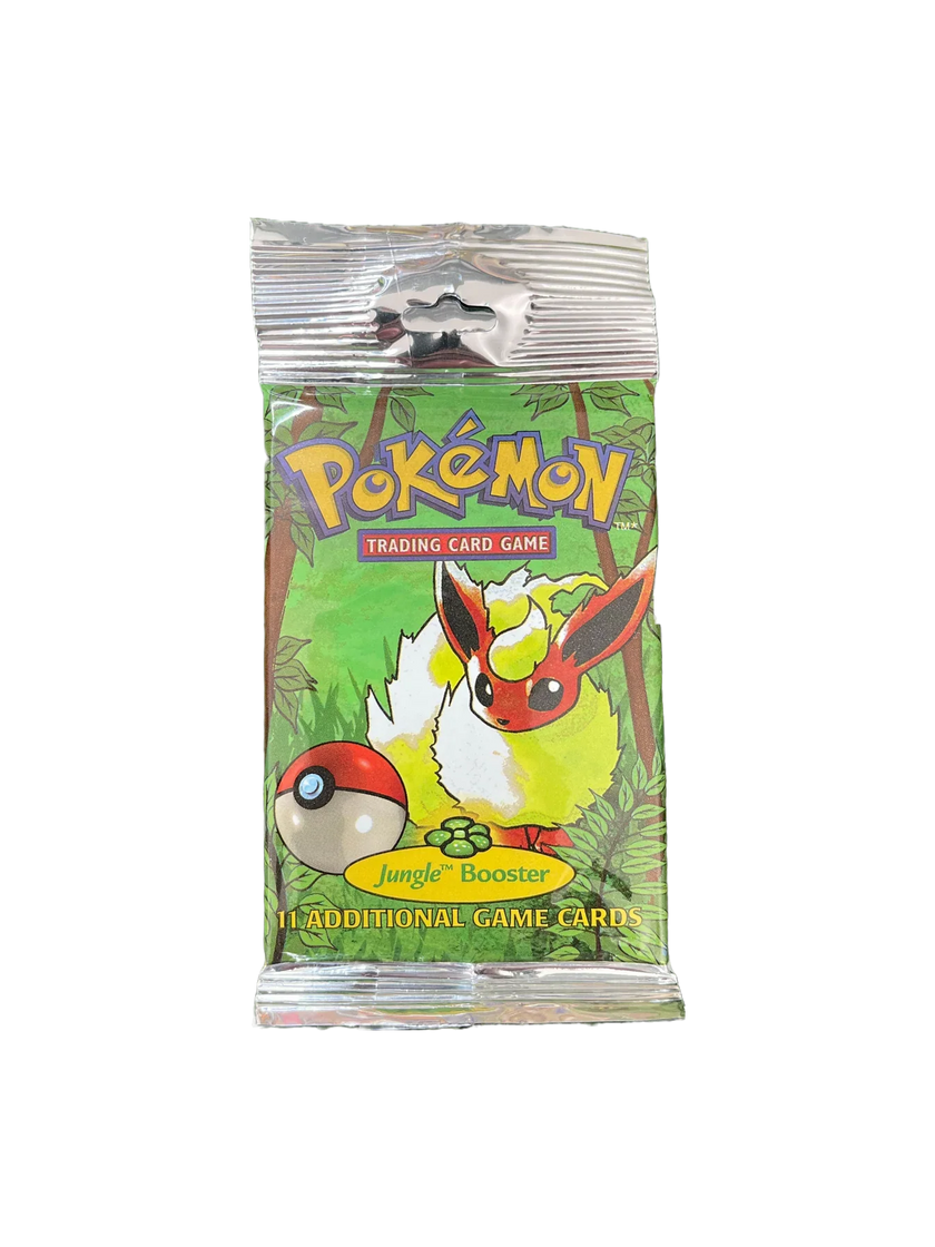 Pokémon TCG - Jungle - Long Crimp Booster Pack - HEAVY