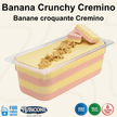Crunchy Banana Spreadable Filling Cream - Cremino Banana Crunchy - Case of 2 x 5 KG Buckets - Rubicone Canada - Ships Free Within Canada on Orders Above CAD $199