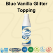 Blue Vanilla Glitter Topping - 1 KG Squeeze Bottle - Rubicone Canada - Ships Free Within Canada on Orders Above CAD $199