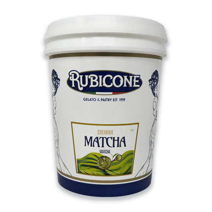 Matcha Spreadable Filling Cream - Cremino Matcha - 5 KG Bucket - Rubicone Canada - Ships Free Within Canada on Orders Above CAD $199