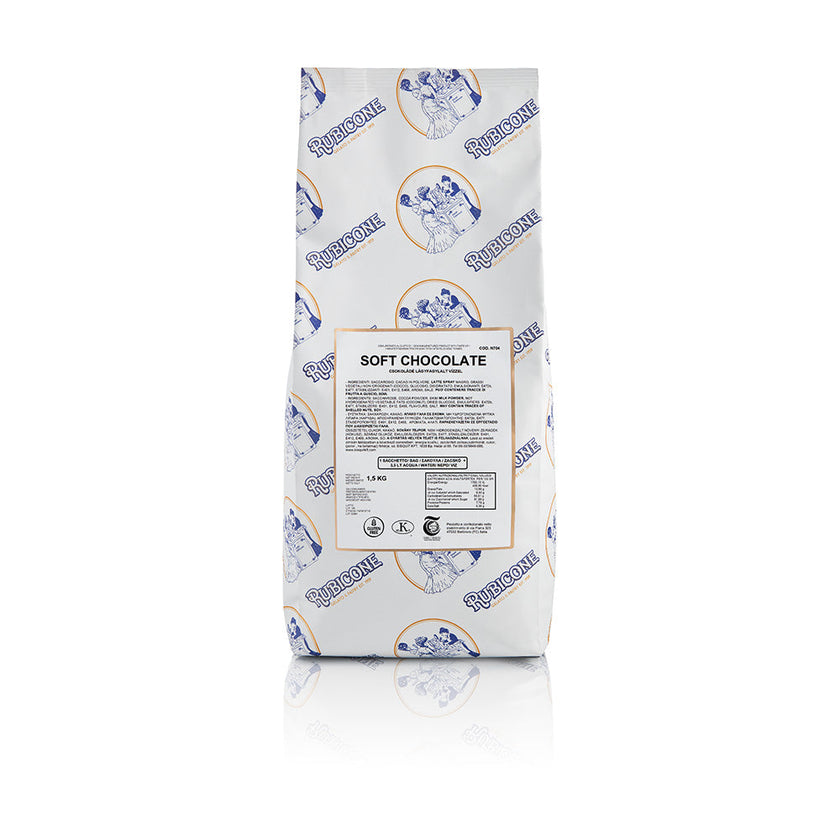 Soft Chocolate Soft Serve Mix - 1.5 KG Bag or Case of 8 x 1.5 KG bags - Rubicone Canada - Ships Free Within Canada on Orders Above CAD $199