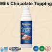 Milk Chocolate Topping - 1 KG Squeeze Bottle - Rubicone Canada - Ships Free Within Canada on Orders Above CAD $199