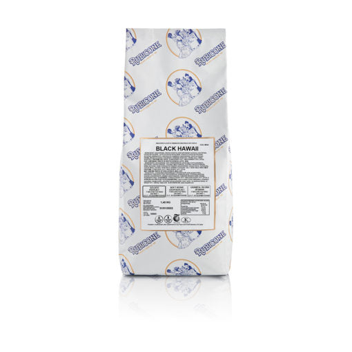 Black Hawaii Ready Base for Gelato & Soft Serve - Case of 8 x 1.45 KG bags - Rubicone Canada - Ships Free Within Canada on Orders Above CAD $199