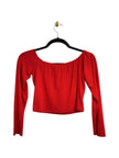 NASTY GAL Regular fit Crop top in Red - 12