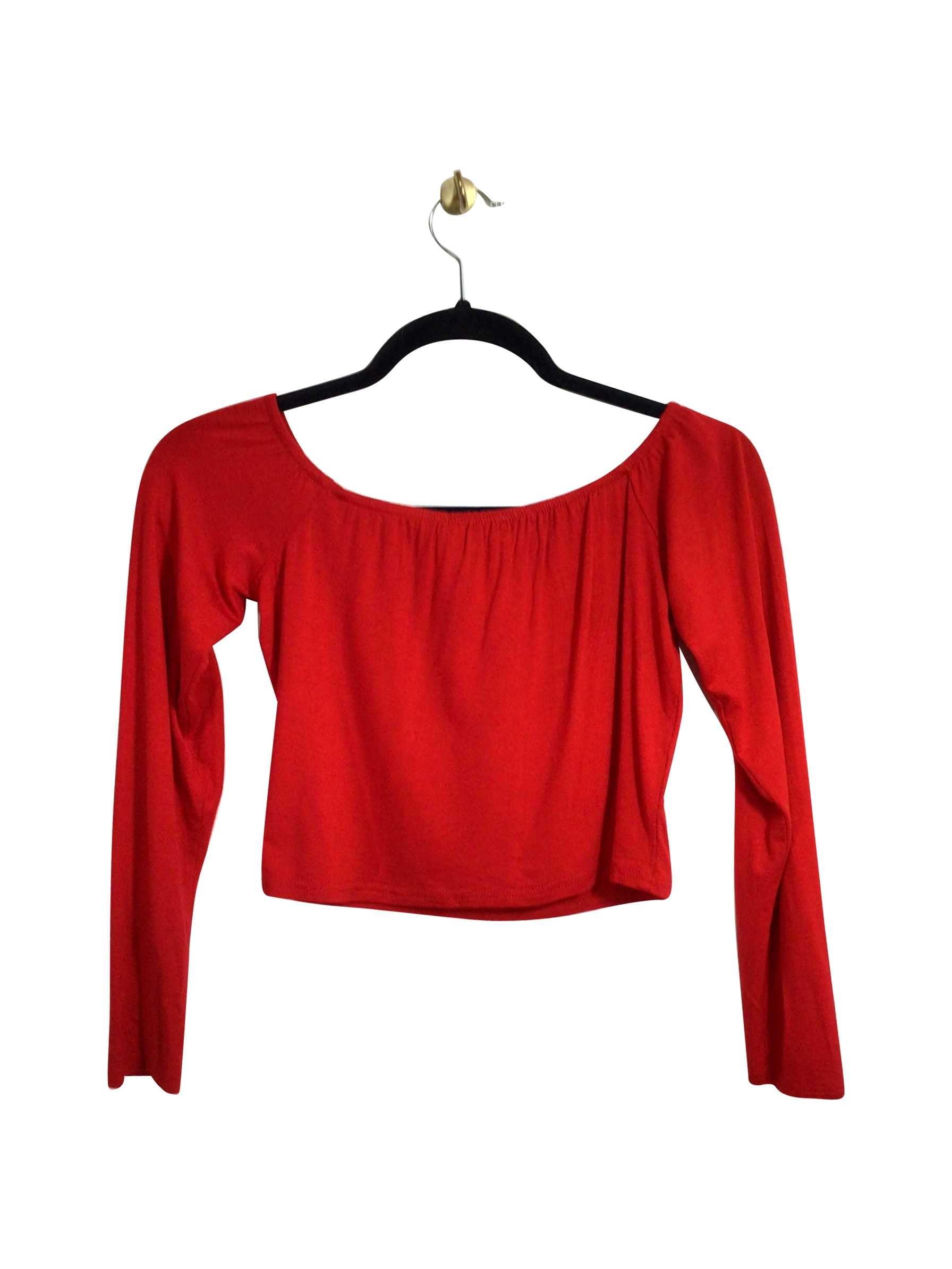 NASTY GAL Regular fit Crop top in Red - 12