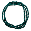 Extra Long Fabric Ball Necklace