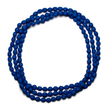 Extra Long Fabric Ball Necklace