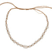 Long Glass Cluster Bead Necklace