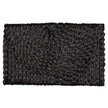 Pandan Leaf Clutch Purse - Black