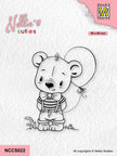 Nellie's Choice Clear Stamp Nellie's Cuties - Boy With Balloon
