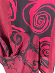 PRC6544 Avatar Pure Silk Self Pocket Tunic Dress