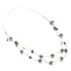 Wrapped Pearl Bead Necklace