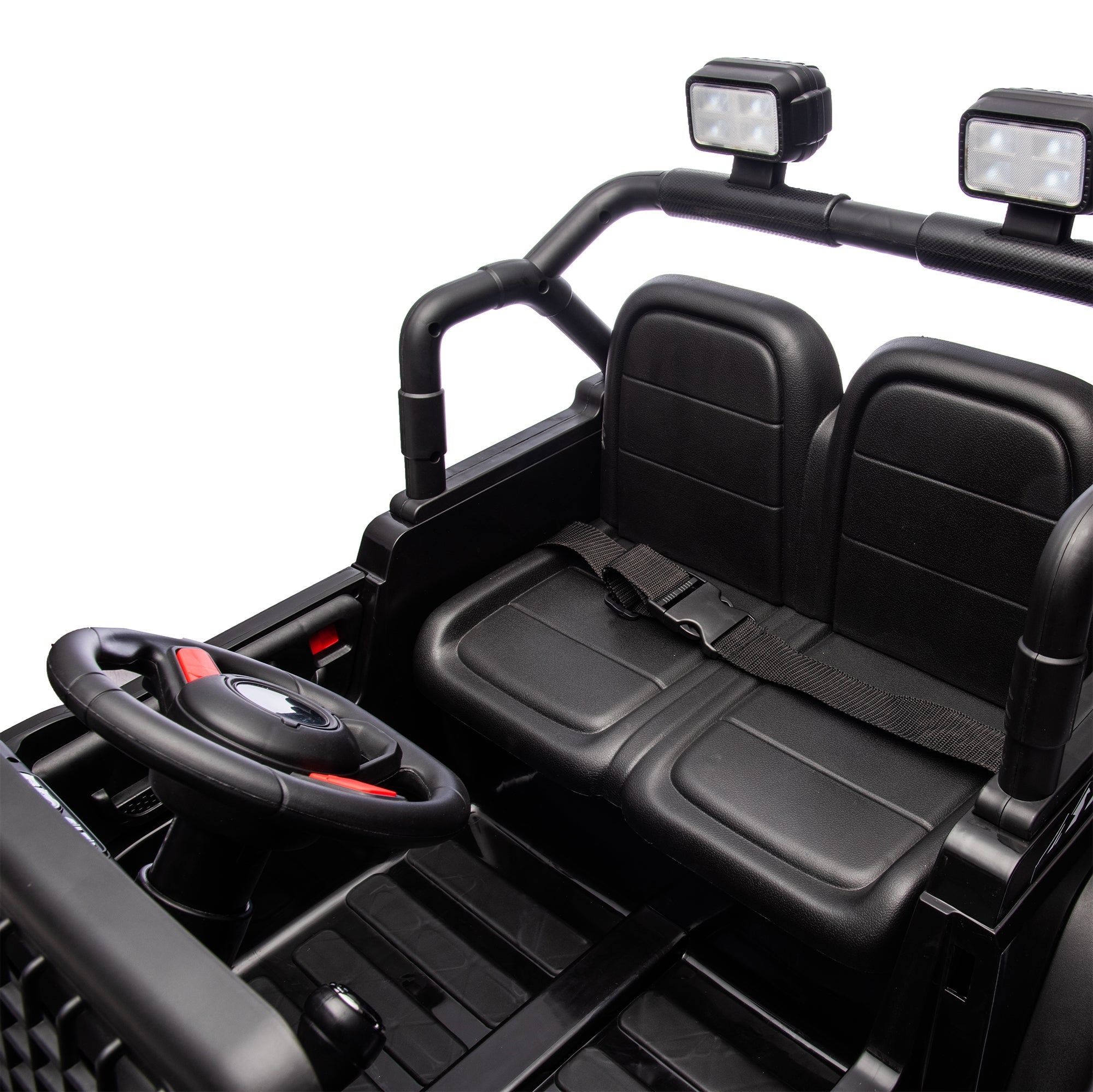 2026 Rugged Jeep Style 12V Kids Ride On Car with Remote Control