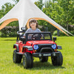 2026 Rugged Jeep Style 12V Kids Ride On Car with Remote Control