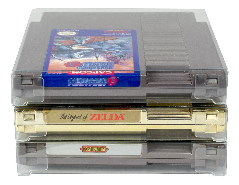 Nintendo NES (Cartridge) EVORETRO PET Protectors - Pack of 25
