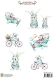 Nellie's Vintage Sheets A4 Easter 2 Sheets
