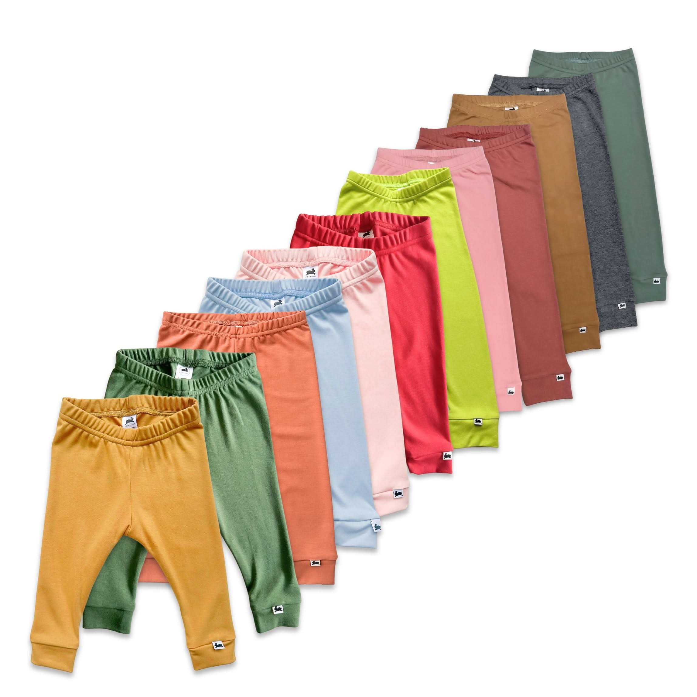 Baby Bamboo Leggings | Burnt Brick