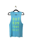 NIKE Regular fit Activewear Top in Blue  -  S