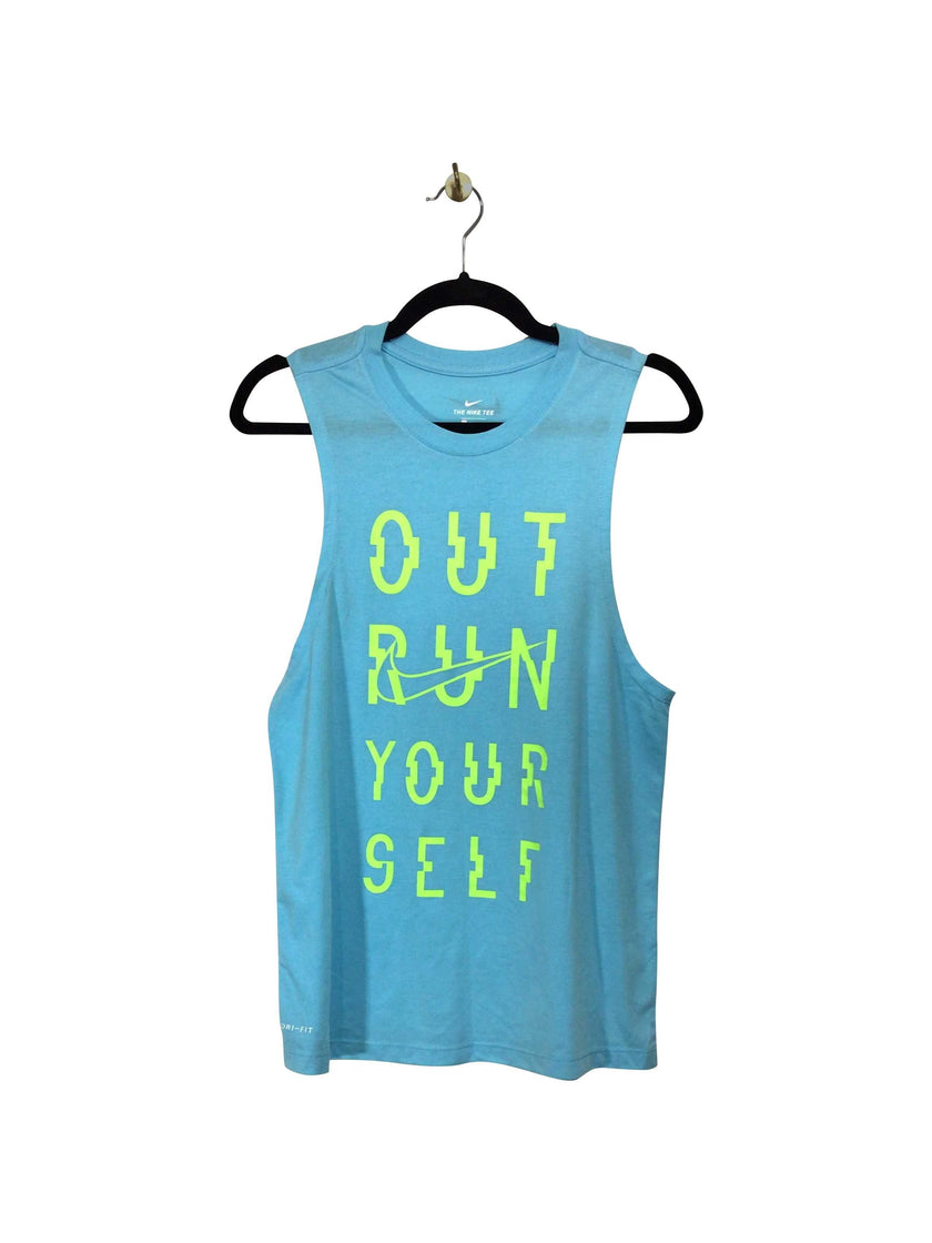 NIKE Regular fit Activewear Top in Blue  -  S