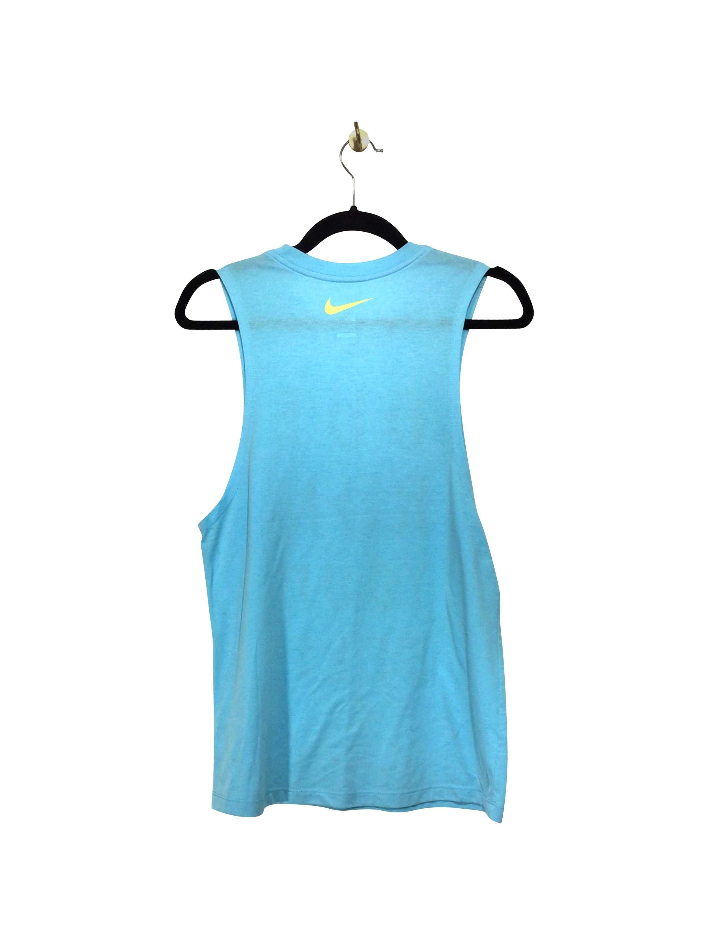 NIKE Regular fit Activewear Top in Blue  -  S