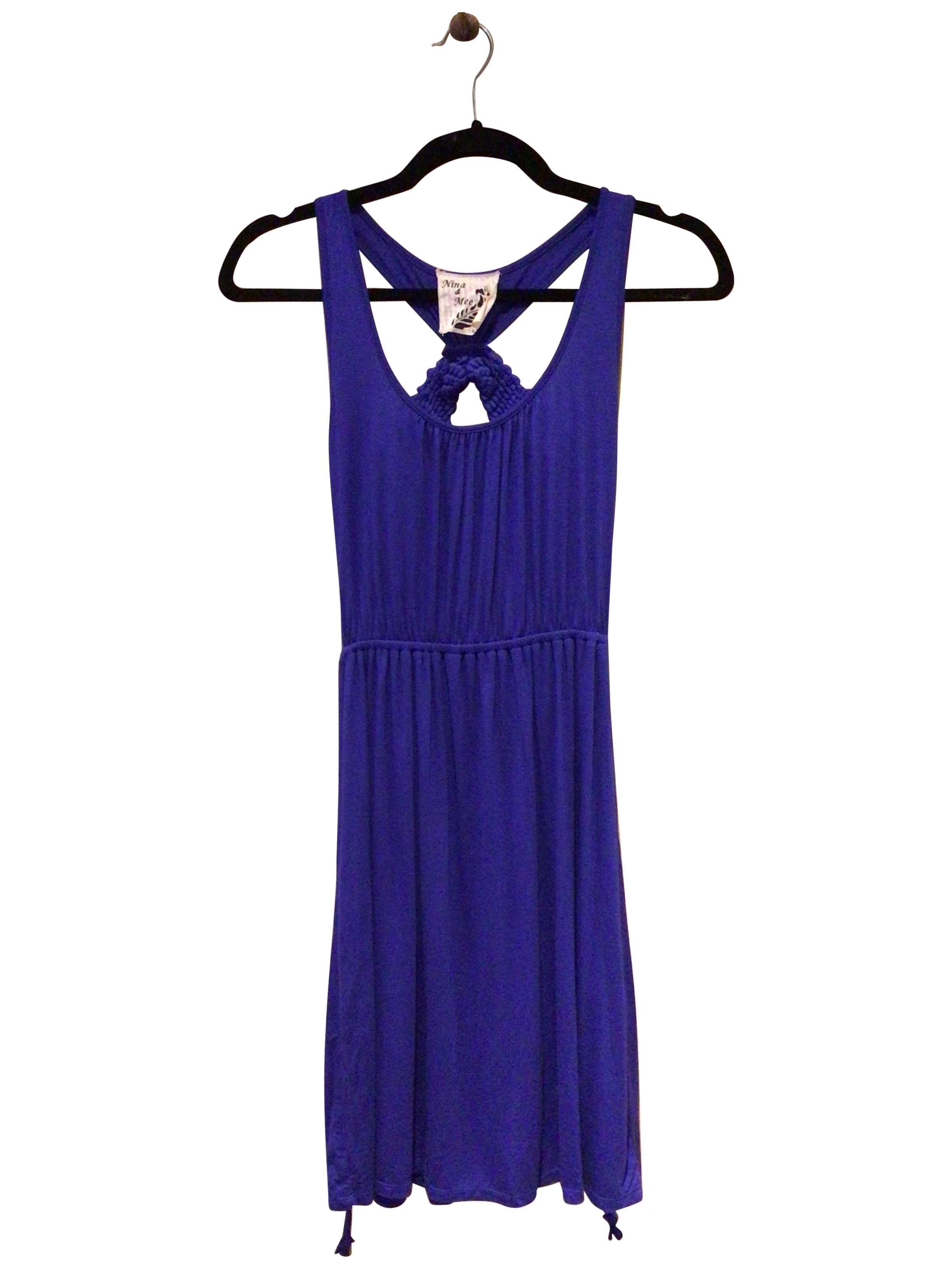 NINA & MEE Regular fit Wrap Dress in Blue  -  S