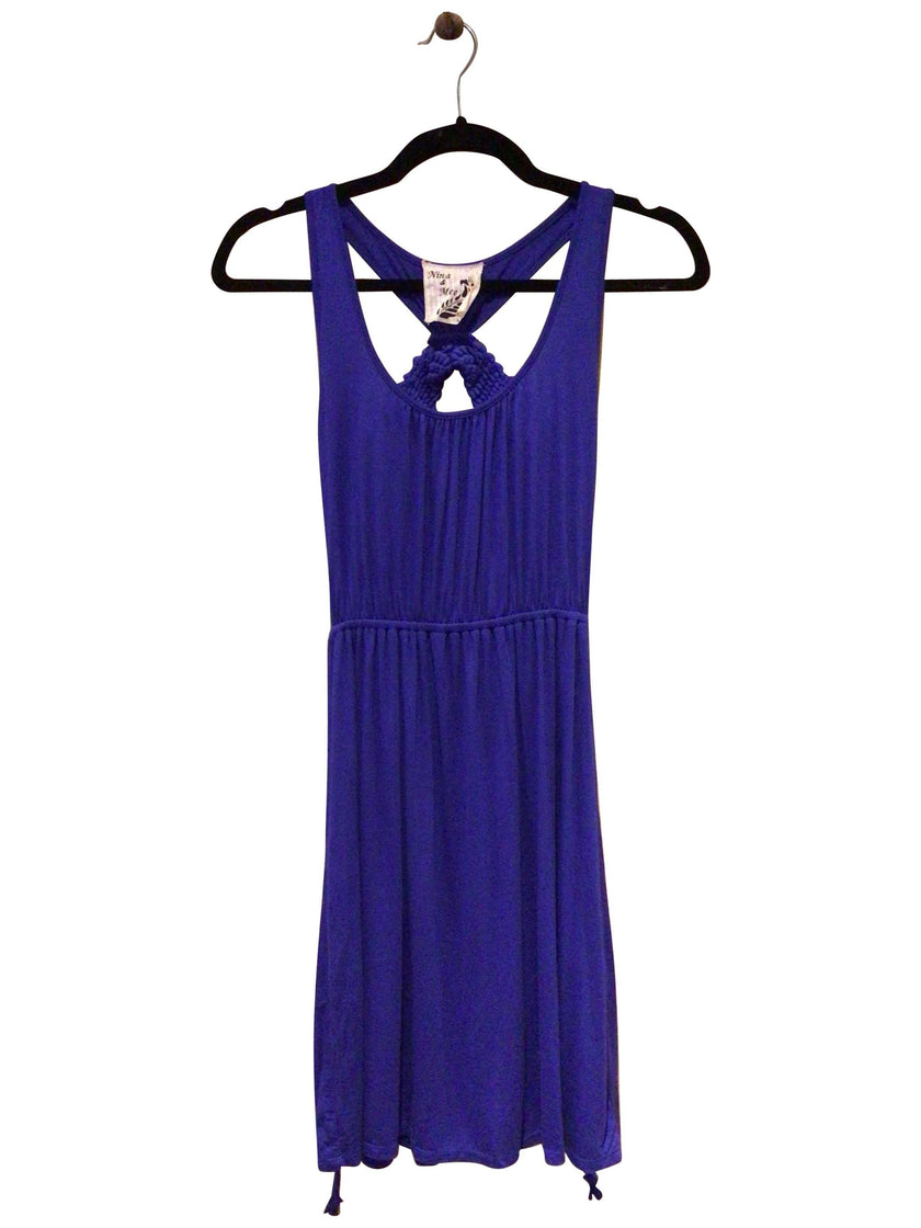 NINA & MEE Regular fit Wrap Dress in Blue  -  S
