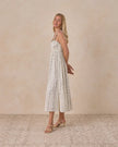 Jane Dress | French Floral  Stripe | Noralee