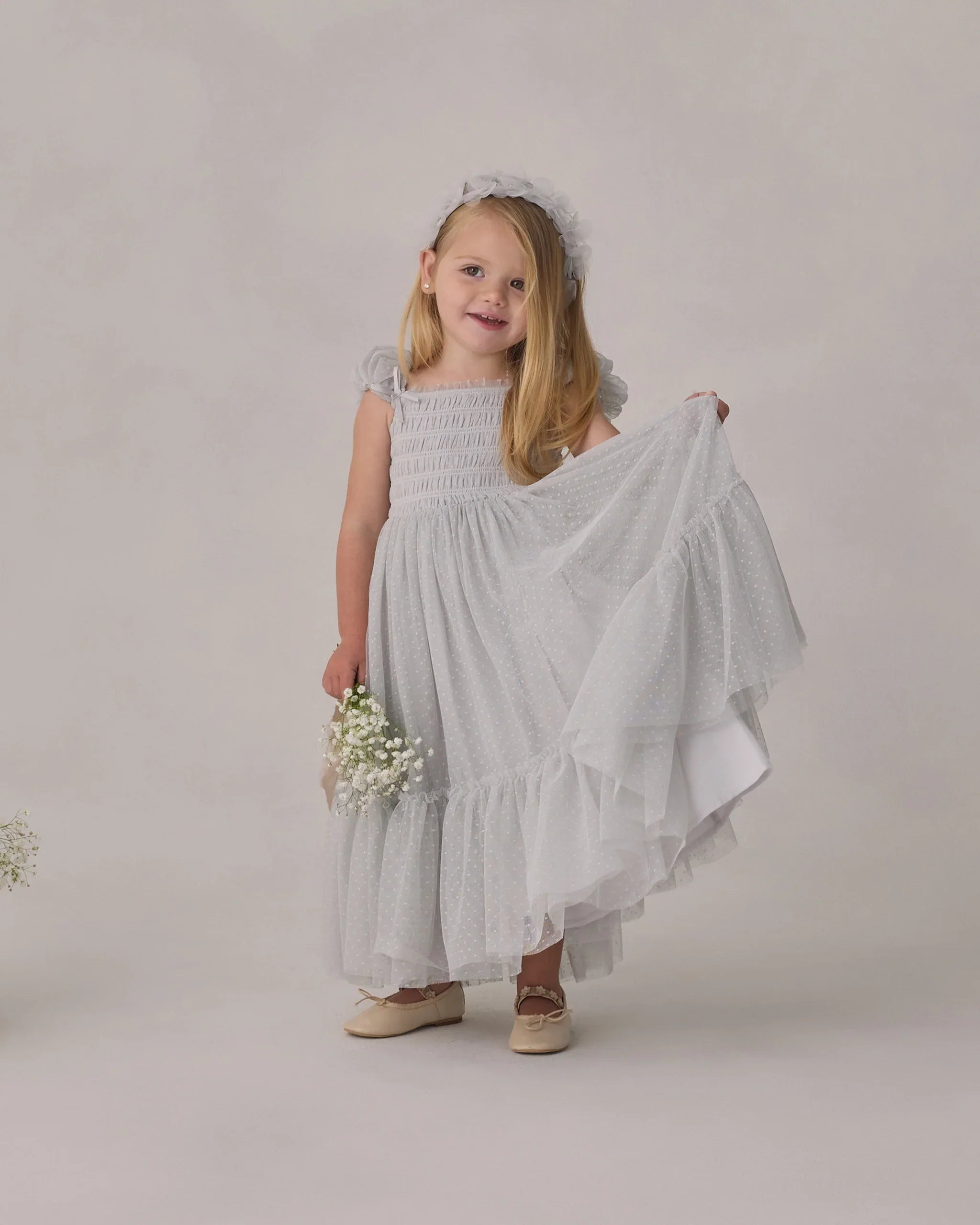 Clara Dress | Mist | Noralee