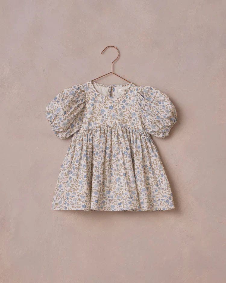 Luna Dress | Blue Garden | Noralee