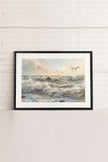 JOURNEY OF WAVES, Oeuvre sur toile étirée