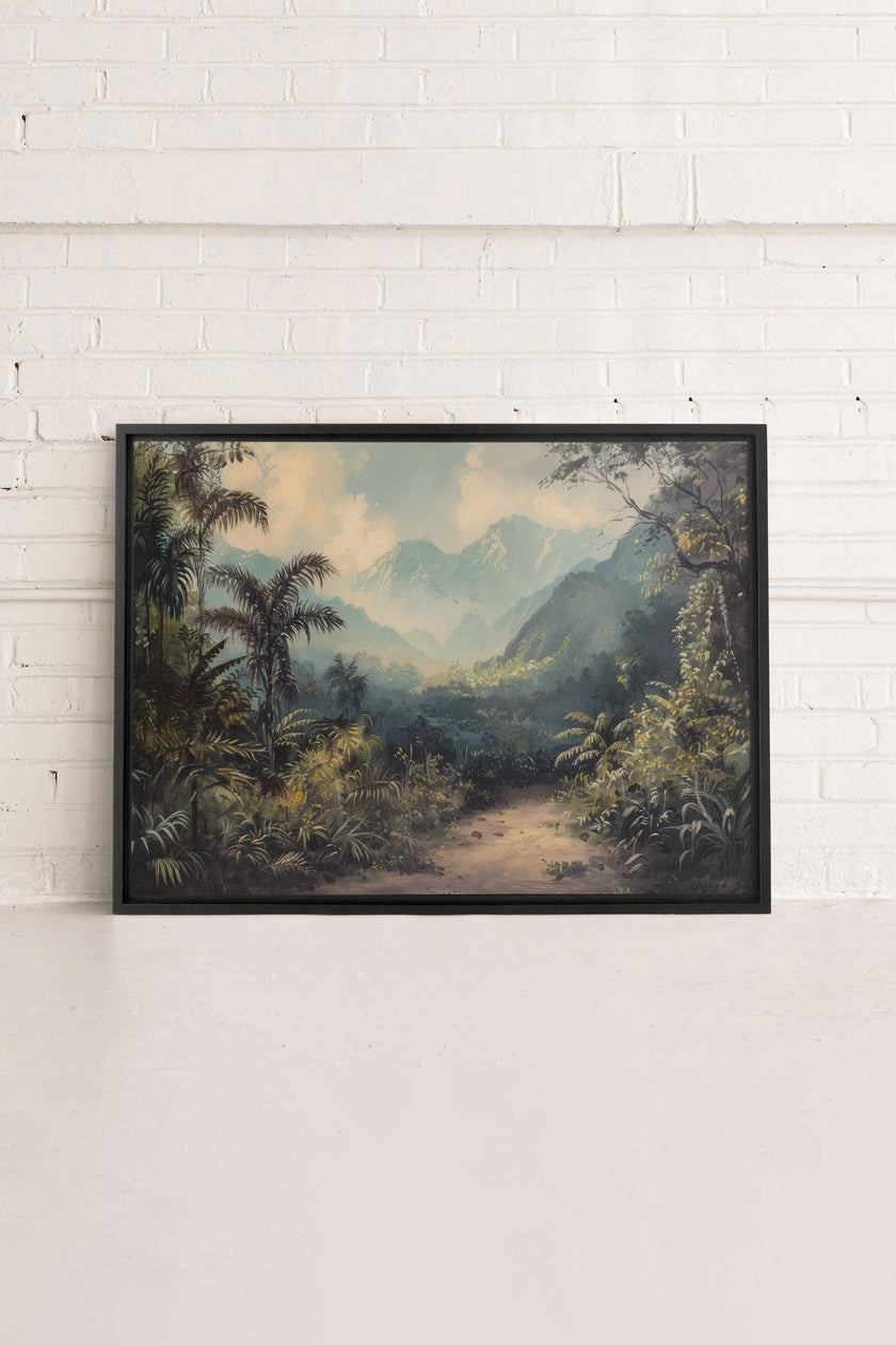 GOLDEN REALM, Oeuvre sur toile étirée