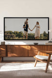 Toile étirée panoramique personnalisée (avec cadre)