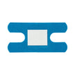 CURAD Flex Fabric Detectable Knuckle Bandage, Blue, 1 1/2