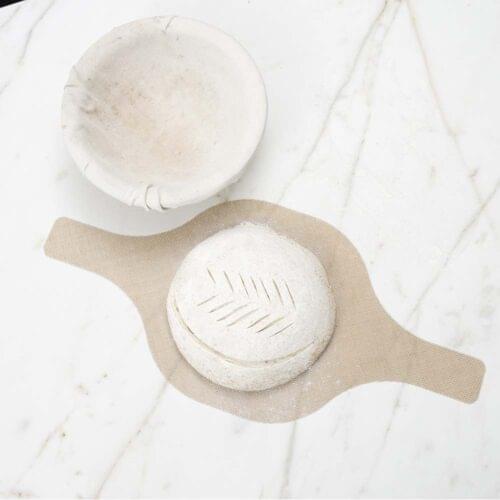 NOSTIK - Papier sulfurisé et levier en silicone pour pain
