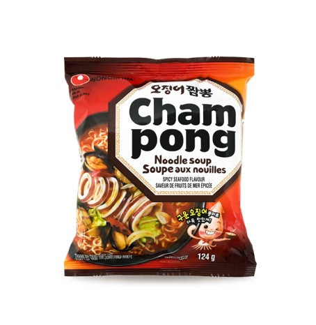 Nongshim Champong Spicy Squid & Seafood [Best Before Date: 2027.03.11]