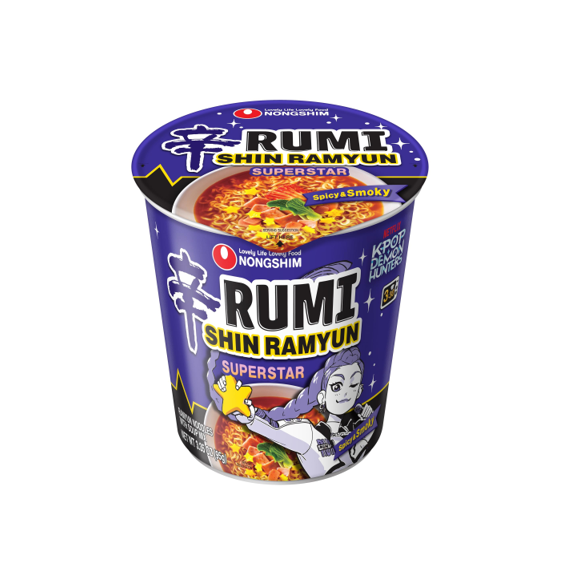 Nongshim Shin Ramen Demon Hunter Rumi Spicy & Smoky Flavor (68G) [Best Before Date: 2027.01.28]