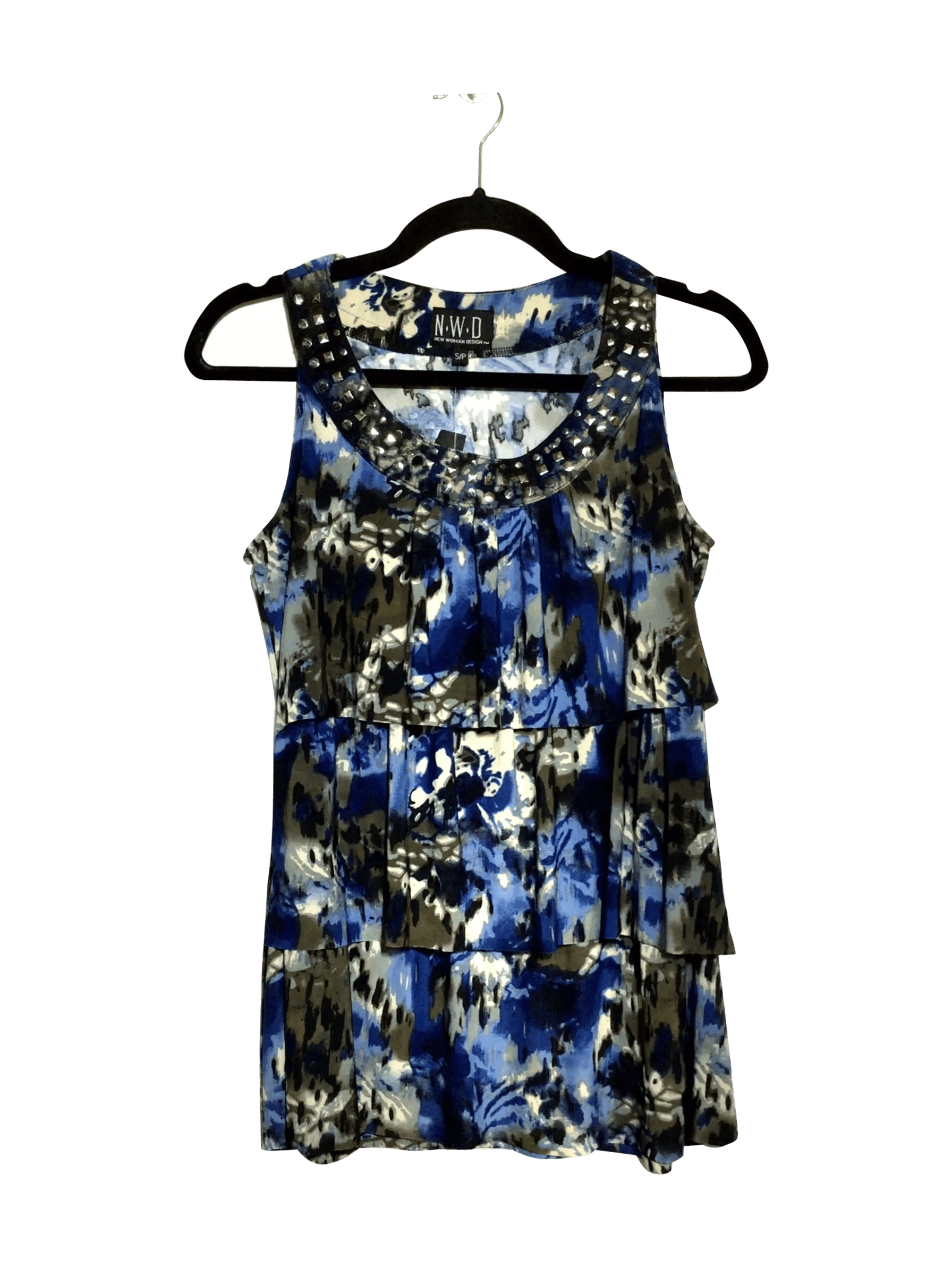NWD Regular fit Blouse in Blue  -  S