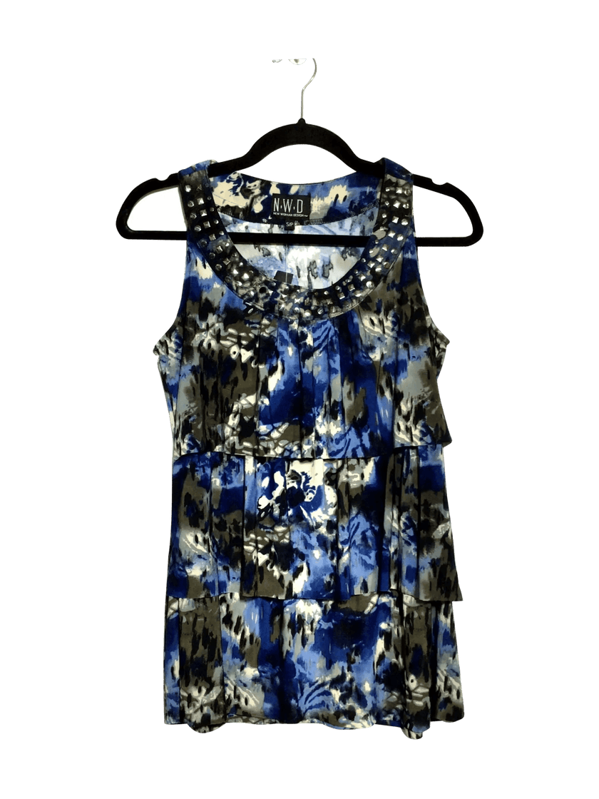 NWD Regular fit Blouse in Blue  -  S