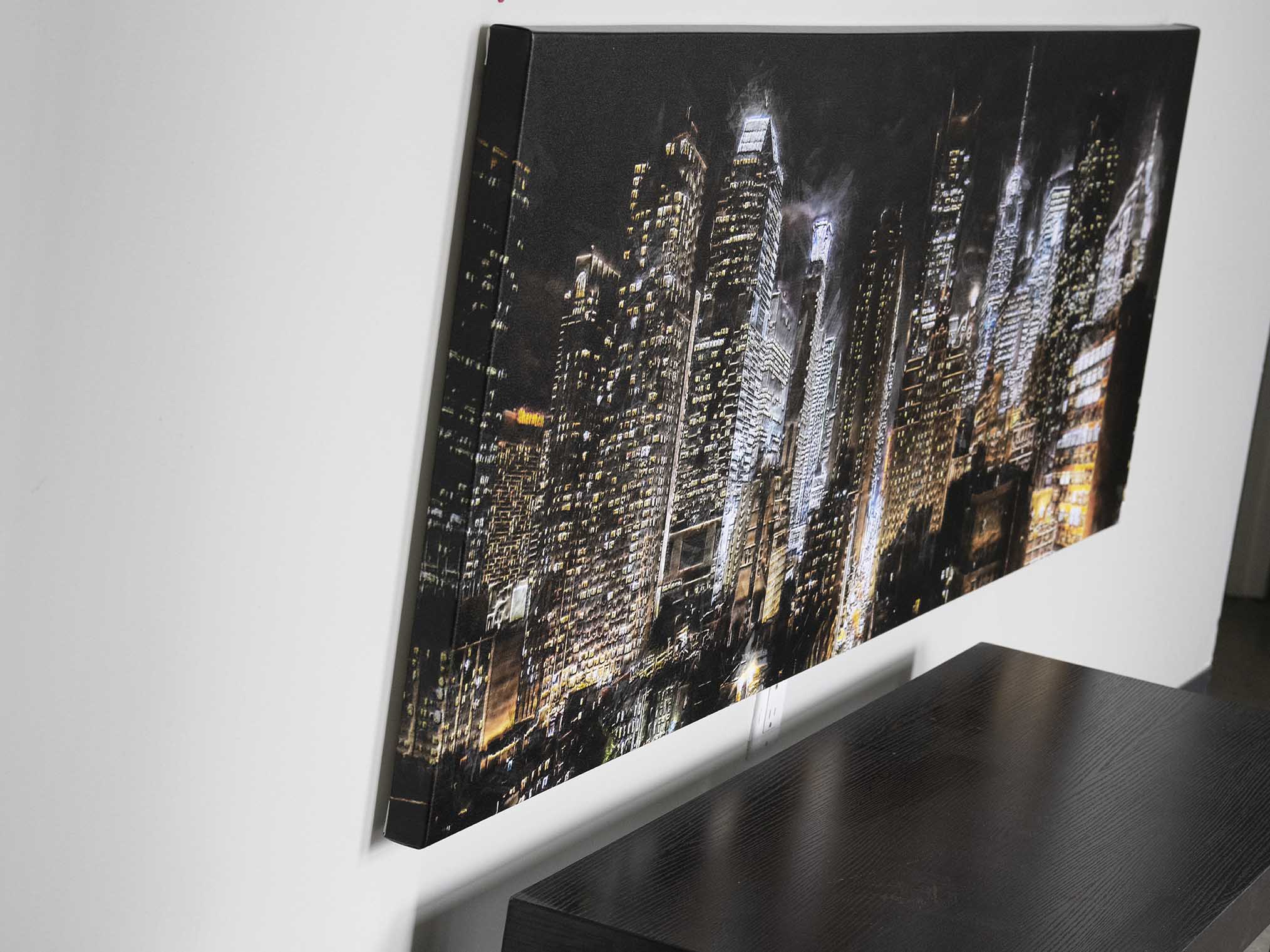Toile représentant le panorama de New York - Art mural