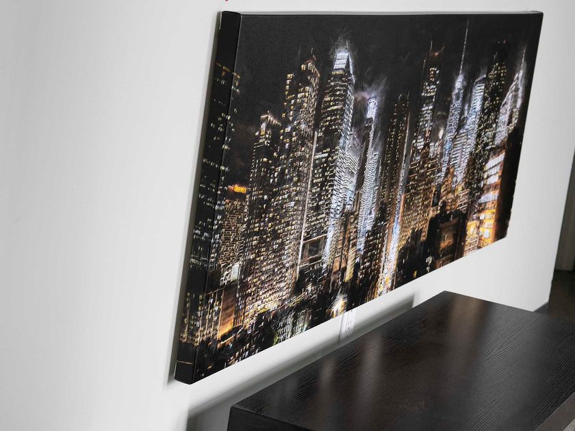 Toile représentant le panorama de New York - Art mural
