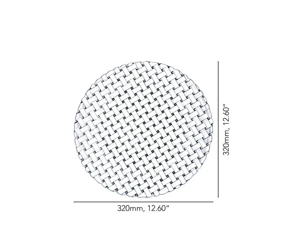 Nachtmann - Assiette de présentation BOSSA NOVA (lot de 2) | 33 cm